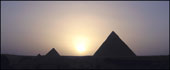 Giza sunset