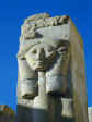 Goddess Hathor column at Deir El Bahari, West Bank, Luxor
