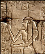 The Goddess Seshat at Karnak Temple