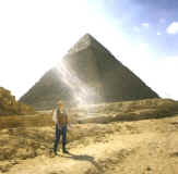 Ruth Shilling at the Giza Pyramids