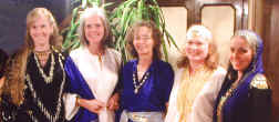 Ruth Shilling and Travelers -- Galabeya night on the cruise boat